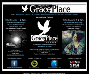 graceplacechurch.com: GracePlace Church
GracePlace Church . . . a healing place for a hurting world.  