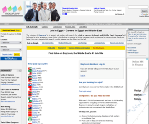 mowazaf.com: Find Job or Careers in Egypt  وظيفه في مصر- Mowazaf
Searching for job in Egypt or careers in Egypt, Mowazaf will assist you to achieve your goal