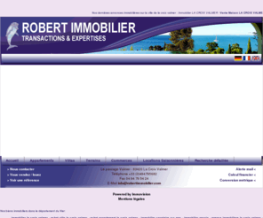 robertimmobilier.com: Annonces immobilieres la croix valmer cavalaire gassin: Robert immobilier
agence immobiliere situee sur le secteur d'la croix valmer vous propose tout types de biens sur la croix valmer et tout le departement du Var