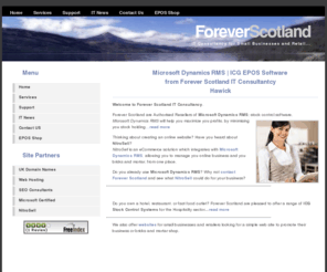 foreverscotland.co.uk: Microsoft Dynamics RMS | ICG ePOS Software | Forever Scotland
Forever Scotland IT Consultants Authorised Resellers of ICG Hospitality Software,  Microsoft RMS Dynamics and NitroSell eCommerce solution 