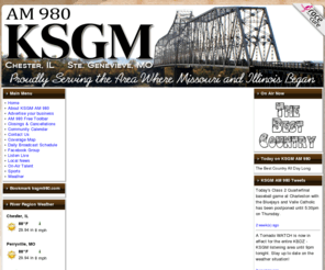 ksgm980.com: KSGM AM 980 - Chester, IL, Ste. Genevieve, MO
Joomla! - the dynamic portal engine and content management system