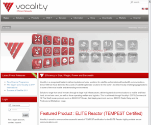 satellitemultiplexer.com: Vocality - Efficient Networks
Vocality - Efficient Networks