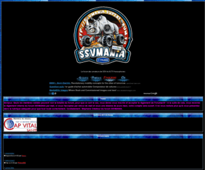 ssvmania.biz: SSVmania - Portail
le site de rencontre et de dialogue entre amateurs de SSV et dUTV