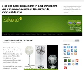 stabilo.info: www.stabilo.info der Infoblog des Stabilo Baumarkt in Bad Windsheim
Der Infoblog Ihres Fachmarktes für Haus, Hof, Garten und mehr.