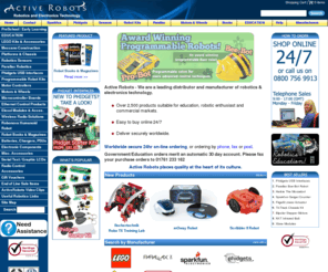 wwwactive-robots.net: Active Robots - Robot Kits and Educational Robotics Resources - UK
As a LEGO Education partner, Active Robots emphasis is on learning and development. The products we offer for schools constitute complete classroom Solutions with relevance for the national curricula.