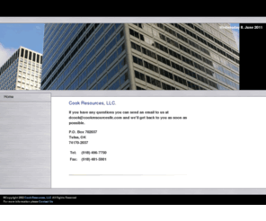 cookresourcesllc.com: Cook Resources, LLC.
