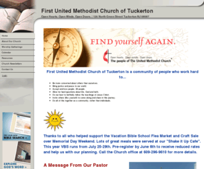 fumctuckerton.com: home - First United Methodist Church of Tuckerton
