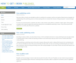 howtogetabookpublished.com: How To Get a Book Published | Home
