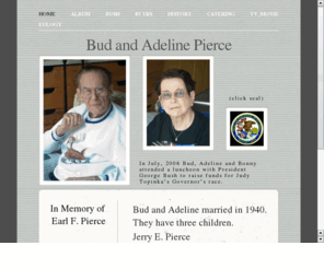 budandadelinepierce.com: Bud and Adeline Pierce
Bud and Adeline Pierce