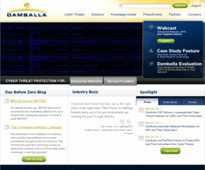 dumbala.com: Damballa - Botnet and Advanced Malware Detection and Protection
Damballa protects enterprises from botnet security breaches, advanced malware, advanced persistent threats and targeted attacks. Damballa detection, protection, and active threat termination technologies closes the security gap that bots and advanced malware use to evade traditional layered security defenses.