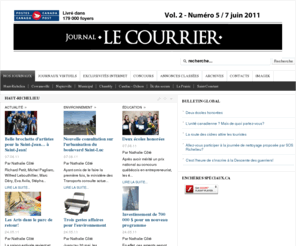 plancherdomco.com: Bienvenue au Courrier du Haut-Richelieu
www.journallecourrier.ca - journallecourrier.com - www.courrierhr.com, Journal Le Courrier du Haut-Richelieu.  Journal Le Courrier