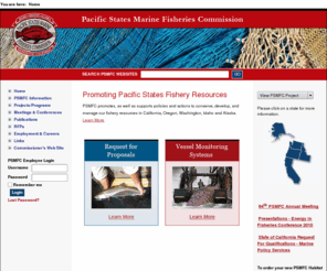 psmfc.org: The Pacific States Marine Fisheries Commission - Home
The Pacific States Marine Fisheries Commission - Efficiently Allocating Resources Since 1947