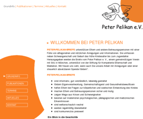 peter-pelikan.com: Erziehungsbriefe, Elternratgeber, Kindererziehung
Peter Pelikan hilft Eltern mit Hinweisen und Informationen