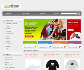 shoeshrew.com: Shoe Shrew: Your Source for Discount Shoes
Your discount shoe source.