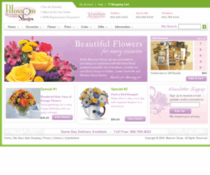 blossomshops.ca: Blossom Shops
description