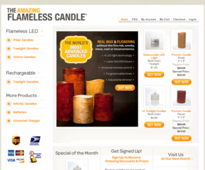 xtraordinarycandles.net: Battery Candles, Battery Operated Candles, LED Candles, Flameless Candles
Default Description