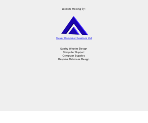 ambercarpets.com: CCS Ltd - Computer Support Derbyshire & Staffordshire, Website Design Derbyshire
Clever Computer Solutions Ltd specialise in providing a wide variety of high quality computer services in Derbyshire and Staffordshire.