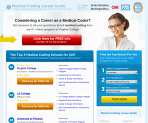 medicalcodingcareerguide.com: Medical Coding Career Guide - How to Become a Medical Coder
If you're interested in having a career as a medical coding specialist and want to learn about the possibilities of being a medical coder from home, the Medical Coding Career Guide can offer you all the information you've been looking for.