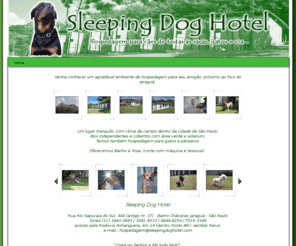 sleepingdoghotel.com: Sleeping Dog Hotel
hospedagem para cães de todas as raças, gatos e cia...