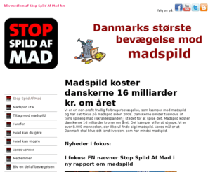 stopspildafmad.dk: Stop Spild Af Mad - Danmarks strste bevgelse mod madspild
