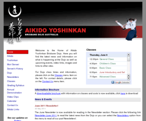 yoshinkan.info: Aikido Yoshinkan Brisbane Dojo
Aikido Yoshinkan Brisbane Dojo - Traditional Japanese Aikido in Brisbane, Australia.  Discover the challenge of Aikido with Sensei Michiharu Mori Shihan - 7th Dan Yoshinkan Aikido