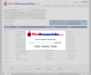 alabamafirejobs.com: Jobs | Fire Rescue Jobs
 Jobs. Jobs  in the fire rescue industry. Post your resume and apply for fire rescue jobs online. Employers search resumes of job seekers in the fire rescue industry.