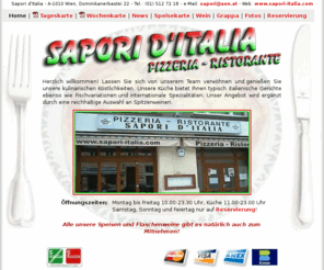 sapori-italia.com: Sapori d'Italia
Ristorante Pizzeria Sapori
