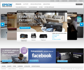 epson-fidelite.com: Page d'accueil Epson.fr
Tout sur la société Epson, ses produits, les nouveautés et ses technologies. Support: téléchargement de pilotes, drivers et logiciels. Epson Store: achat d'imprimantes, scanners, vidéoprojecteurs...