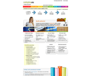 nalepka.eu: Výroba nálepky on-line
Výroba nálepiek prostredníctvom on-line objednávky. Tlač nálepiek ofsetom. Výroba nálepiek vyrezávaním z fólie pomocou plotra. Podrobný návod, ako nálepku správne nalepiť použitím montážnej fólie. Výroba reklamných tabúľ.