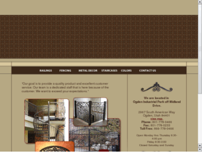 sncustomrailings.com: SN Custom Railings
Our goal is to provide a quality product and excellent customer service.