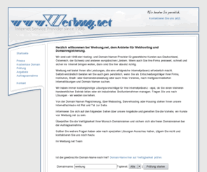 euronic.net: www.Werbung.net | WebHosting und Domainregistrierung
www.Werbung.net - Webhosting und Domainregistrierung seit 1996 | Schnell, einfach und zuverlässig. Überzeugen Sie sich von unseren Angeboten auf unserer Webseite.