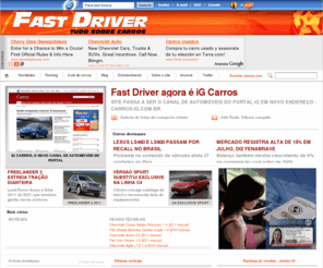 fastdriver.com.br: Fast Driver - Tudo sobre carros
Notícias sobre automóveis - Leia matérias sobre carros, fichas técnicas de veículos, avaliações, testes, comparativos e segredos