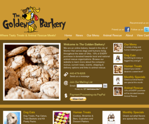 thegoldenbakery.net: The Golden Barkery | Where Tasty Treats & Animal Rescue Meets!
Where Tasty Treats & Animal Rescue Meets!