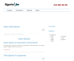 sigortalive.com: Canlı, Sigorta, Kasko, Trafik, Dask, Sağlık, Seyahat, Ferdi Kaza, | Sigortalive.com
Kasko,Trafik,Sağlık,Emeklilik,Dask,Ferdi Kaza,Seyahat ve diğer Sigorta ihtiyaçlarınıza Online Canlı Çözüm Getiriyoruz...