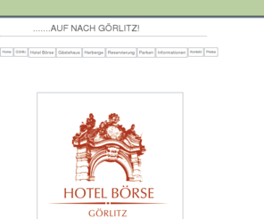 timeless-hotels.com: Görlitz / Hotel Börse / Gästehaus / Herberge
