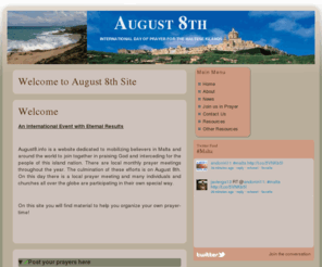 august8.info: Welcome to August 8th Site
Joomla! - the dynamic portal engine and content management system