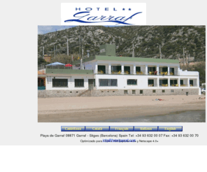 hotelgarraf.com: Hotel Garraf
Hotel familiar en primera linea de mar. 