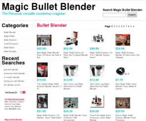 magicbulletblender.com: Bullet Blender
Bullet Blender