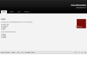 marcellosendos.ch: marcellosendos.ch
marcellosendos entwickelt Webapplikationen
