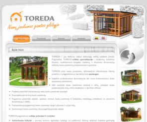 toreda.lt: TOREDA – pavėsinės, terasos
