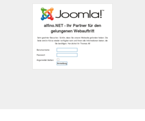 alfino.net: Alfinonet - Die eigene Meinung im Netz
alfino.NET ist Ihr Dienstleister zur Erstellung einer kleinen bis mittleren Webpräsenz.