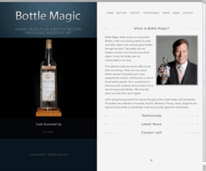 bottlemagic.com: Bottle Magic | Where Objects in a Bottle Become Impossible Pieces of Art
