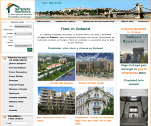 budapestcasas.com: Pisos en Budapest Venta de propiedades en Hungria Budapest Casas
Para todas sus necesidades relacionadas con Pisos en Budapest y Casas
   Budapest, bonitos apartamentos clásicos y de nueva construcción, hipotecas , además de agentes hispano-hablantes en Budapest.....