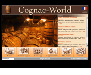 cognac-world.com: Cognac-World, THE WORLD OF COGNAC
Almost everything you want to know about Cognac : the region the vintages, the production and the history...