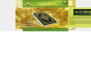 cyberquran.com: Cyber Quran
1 to 1 learn quran classes, Highly trained and qualified staff and quran tutors to teach, No need to get ready to travel Quran classes in your homes, Teaching in English, Arabic and Urdu languages.