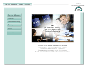 mitarbeiter-fuehrung.com: Home
IPT Bamberg - Institut für Psychologie-Transfer Training Coaching Telefon Mitarbeiterführung Weiterbildung