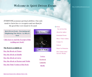spiritdrivenevents.com: Spirit Driven Events - EVERYONE possesses spiritual abilities. One only needs to learn how to recognize and use them for the good they were meant to be used.
Spirit Driven Events