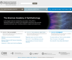 aao.org: American Academy of Ophthalmology
 American Academy of Ophthalmology 
