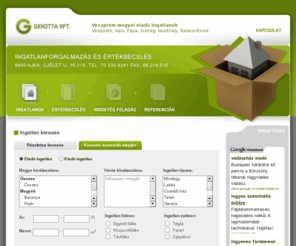 g-ingatlan.hu: Veszprém megyei eladó ingatlanok - Veszprém, Ajka, Pápa, Balatonfüred eladó ingatlanok | www.g-ingatlan.hu
Veszprém megyei eladó ingatlanok forgalmazása és értékbecslés Veszprém megye egész területén.