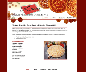 lococossananselmo.com: Lo Coco's, Pizzeria San Anselmo - Home
test33